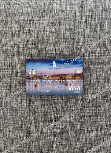 Malta Lombard Bank visa classic card photolook front